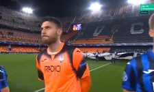 Thumbnail for article: Dé hymne in leeg stadion: ongemak bij spelers en arbitrage in Valencia