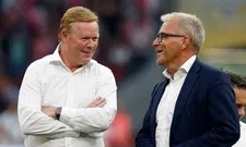 Thumbnail for article: 'Het gaat om de gezondheid van Koeman, over zijn werk hebben we het later wel'