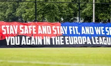 Thumbnail for article: FC Utrecht-fans zetten Europa League-spandoek Willem II in brand
