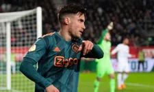 Thumbnail for article: Honderdste Ajax-wedstrijd Tagliafico komt er niet: 'Zijn bezig met een transfer'