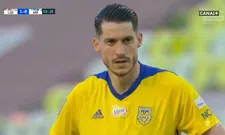 Thumbnail for article: Vejinovic (ex-Feyenoord) scoort met perfecte penalty: 'Oi oi oi!'