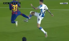 Thumbnail for article: Derby Barcelona-Espanyol opeens in brand: rood voor Ansu Fati én voor Lozano