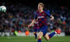 Thumbnail for article: 'Minder hoog niveau dan verwacht van Frenkie de Jong, maar te vroeg voor oordeel'