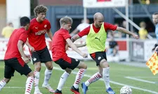 Thumbnail for article: Schmidt bij PSV-'debuut' getuige van 1-1 tussen Team-Dumfries en Team-Viergever