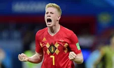 Thumbnail for article: De Bruyne viert 'Duivelse dag' met felicitaties van Witsel, Lukaku en Mertens