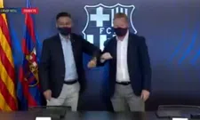 Thumbnail for article: Koeman is te snel voor de camera's: coach zet handtekening onder Barça-contract