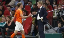 Thumbnail for article: Koeman steunt De Jong: 'Heeft één keer gezegd op andere positie te willen spelen'