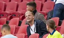 Thumbnail for article: Van de Beek geeft interview in United-shirt: 'Is speciaal door mijn vriend Appie'