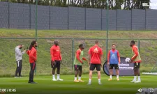 Thumbnail for article: Dollen op de training: Doku lijkt zich makkelijk te integreren bij Rode Duivels