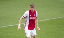 Thumbnail for article: 'Hopelijk kan ik bij Ajax in de voetsporen treden van Van de Beek'