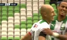 Thumbnail for article: De maestro zelf: Robben scoort in 'eerste' thuiswedstrijd voor Groningen