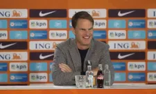 Thumbnail for article: De Boer grapt over 'Barcelona-clausule' bij presentatie als Oranje-baas