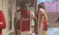 Thumbnail for article: "LEKKER, BOYS!": Blind laat zich gaan in de tunnel, Promes kan erom lachen