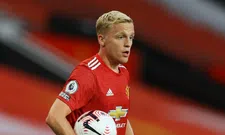 Thumbnail for article: Solskjaer verdedigt Van de Beek: 'Het is een beetje respectloos naar Donny'