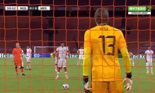 Thumbnail for article: Aké veroorzaakt penalty na buitenspelgeval, Oranje op 0-1 achterstand