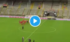 Thumbnail for article: Antwerp-spelers vieren de overwinning met de 'fans'