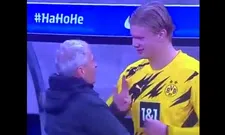 Thumbnail for article: Heerlijk: Favre (BVB) feliciteert Haaland met 'hattrick' en gelooft zijn ogen niet