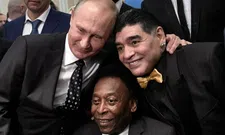 Thumbnail for article: Icoon Pelé zwaait icoon Maradona uit: 'Ooit een balletje trappen in de hemel'