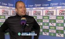 Thumbnail for article: Druk coachende Buijs is stem kwijt en haalt einde van FC Groningen-RKC niet