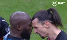 Thumbnail for article: Hard tegen hard: Lukaku en Zlatan eindigen hoofd aan hoofd na derby-opstootje