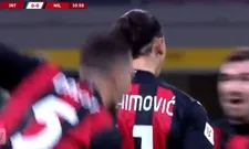 Thumbnail for article: Zlatan krijgt nét te veel ruimte van vier bewakers en scoort in Milanese derby