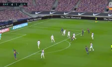 Thumbnail for article: Genialiteit ten top: Messi bereidt op schitterende wijze vijfde Barça-goal voor