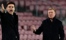 Thumbnail for article: 'Koeman spreekt spelers van FC Barcelona toe na harde afstraffing'