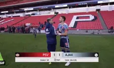 Thumbnail for article: PSV - Ajax ontspoort: Tadic gaat compleet door het lint tegen Dumfries