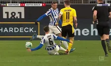 Thumbnail for article: Hij heeft meteen spijt: direct rood voor Darida (Hertha) na aanslag op enkel Reus