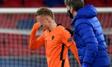 Thumbnail for article: Lang verlaat Jong Oranje in tranen, maar schade valt mee: "Het was wel verdrietig"