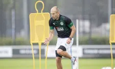 Thumbnail for article: Supporters van FC Groningen komen met steunbetuiging voor Robben (37)