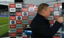 Thumbnail for article: Koeman clasht met Spaanse verslaggever na Clásico en loopt weg bij interview