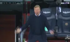 Thumbnail for article: Koeman gaat tekeer tegen Mingueza en wisselt hem daarna uit woede