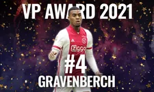 Thumbnail for article: VP Award 2021: nog één verbeterpunt, Gravenberch is Eredivisie al bijna ontgroeid