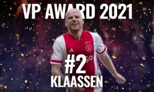 Thumbnail for article: VP Award 2021: alleskunner Klaassen draait de klok drie jaar terug bij Ajax