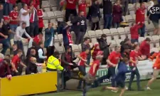 Thumbnail for article: Eindelijk weer een pitch invasion: Aberdeen-fans gaan los na late winnende goal