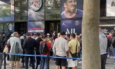 Thumbnail for article: Totale Messi-gekte in Parijs: nieuw uiterlijk voor PSG-fanshop, meterslange rij