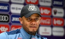 Thumbnail for article: Vincent Kompany na wedstrijd tegen Laçi over El Hadj: "Ik zie ook wat jullie zien"