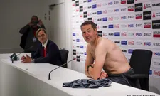 Thumbnail for article: Priske (Antwerp) verschijnt in blootje op persconferentie: “Sorry he jongens”