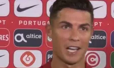 Thumbnail for article: Ronaldo houdt het na twee vragen voor gezien: schuift uit beeld tijdens interview