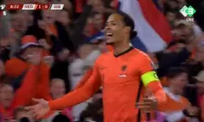 Thumbnail for article: De Oranje-captain is helemaal terug: Van Dijk is soeverein in de lucht en scoort