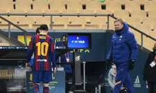 Thumbnail for article: Messi neemt het op voor 'oneerlijk behandelde' Koeman, maar is blij met Xavi