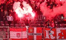 Thumbnail for article: ‘Frankfurt-supporter zwaargewond afgevoerd na vuurpijl van Antwerp-fans’