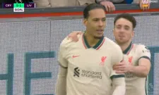 Thumbnail for article: Van Dijk loopt in en hamert Liverpool met snoeiharde kopbal op voorsprong