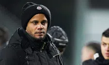 Thumbnail for article: Uitleg van Kompany niet gesmaakt op sociale media: 'Duw hem weg van de microfoon'