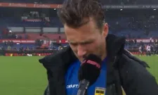 Thumbnail for article: Wat een reflex: Schouten (Cambuur) ziet af, maar redt wegwaaiende ESPN-microfoon