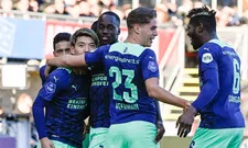 Thumbnail for article: PSV met hakken over de sloot langs Sparta na bizarre actie Verschueren