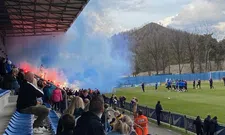 Thumbnail for article: 1000 KRC Genk-supporters vuren spelers aan op open training voor derby