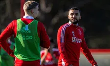 Thumbnail for article: 'Labyad loopt mogelijk zware knieblessure op tijdens training van Ajax'