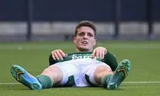 Thumbnail for article: Til verlaat training Feyenoord met ijs op de knie en lijkt het niet te halen